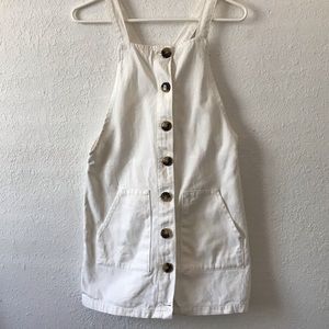 Topshop Moto pinafore dress